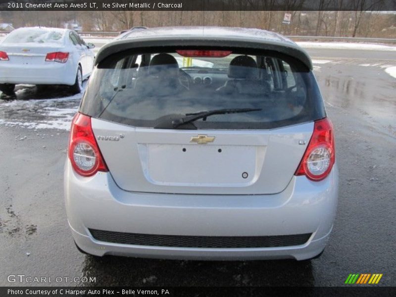 Ice Silver Metallic / Charcoal 2011 Chevrolet Aveo Aveo5 LT