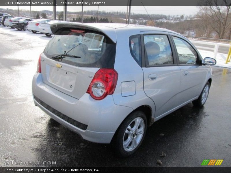 Ice Silver Metallic / Charcoal 2011 Chevrolet Aveo Aveo5 LT