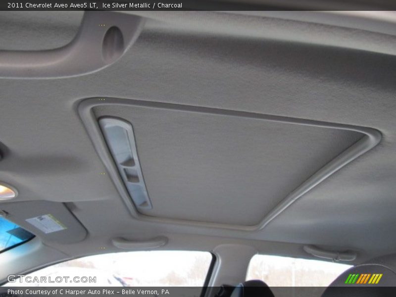 Ice Silver Metallic / Charcoal 2011 Chevrolet Aveo Aveo5 LT