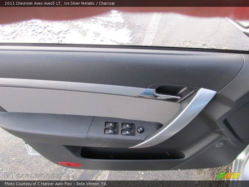 Ice Silver Metallic / Charcoal 2011 Chevrolet Aveo Aveo5 LT