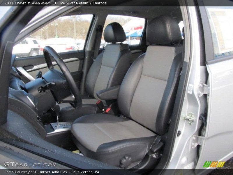 Ice Silver Metallic / Charcoal 2011 Chevrolet Aveo Aveo5 LT