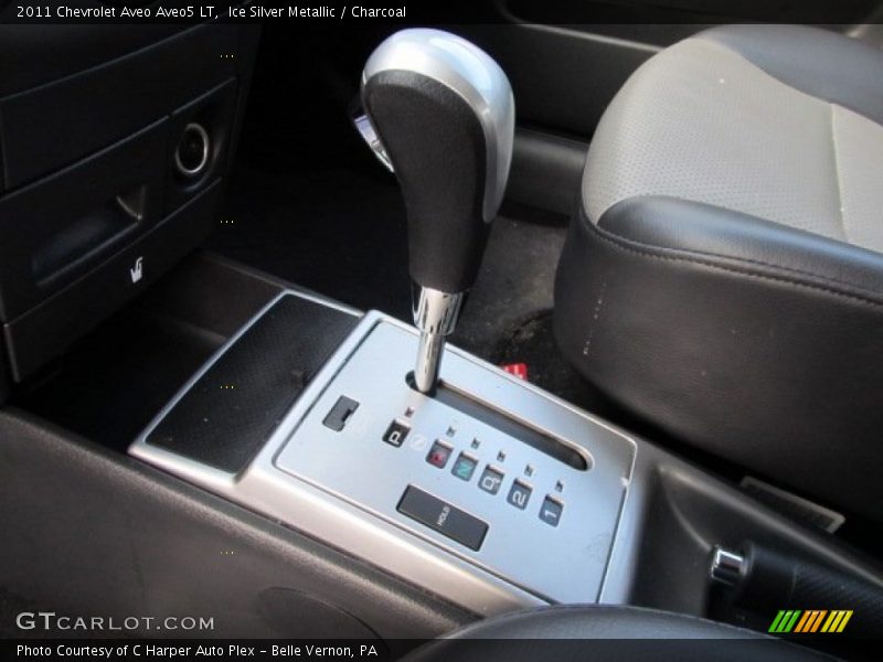 Ice Silver Metallic / Charcoal 2011 Chevrolet Aveo Aveo5 LT