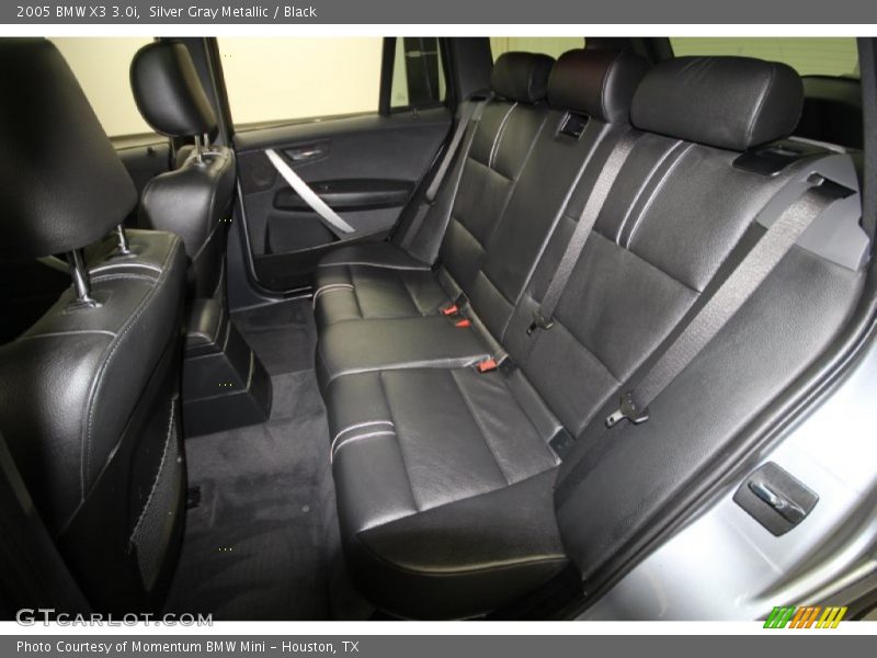 Silver Gray Metallic / Black 2005 BMW X3 3.0i