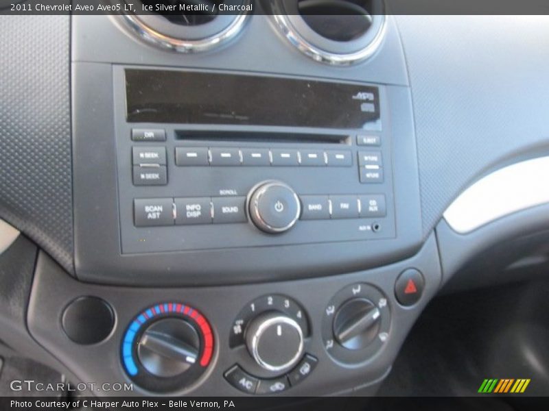 Ice Silver Metallic / Charcoal 2011 Chevrolet Aveo Aveo5 LT