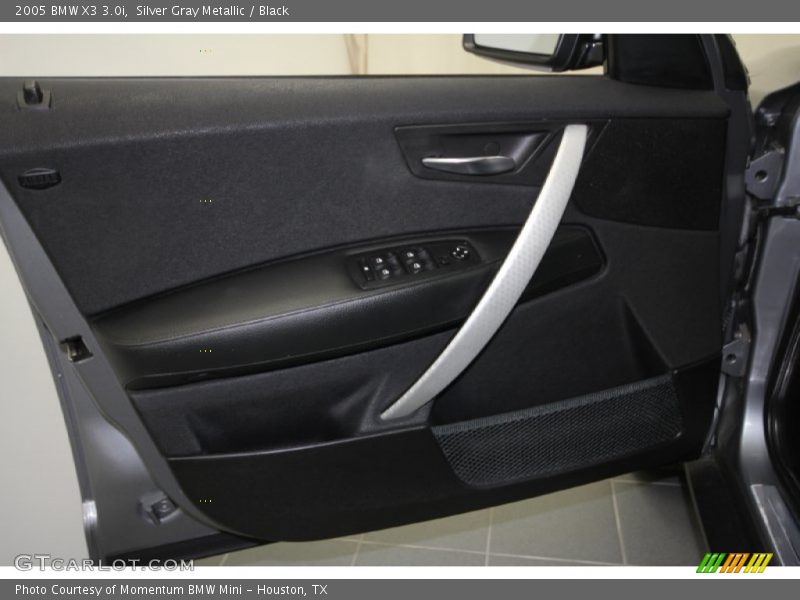 Silver Gray Metallic / Black 2005 BMW X3 3.0i