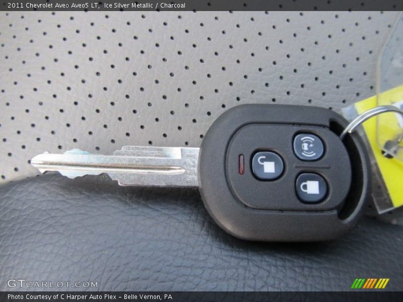 Ice Silver Metallic / Charcoal 2011 Chevrolet Aveo Aveo5 LT