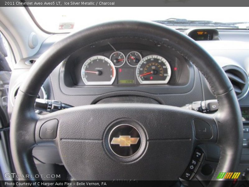 Ice Silver Metallic / Charcoal 2011 Chevrolet Aveo Aveo5 LT