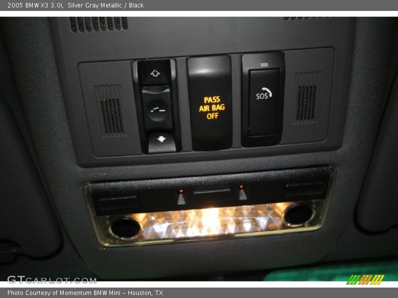 Silver Gray Metallic / Black 2005 BMW X3 3.0i