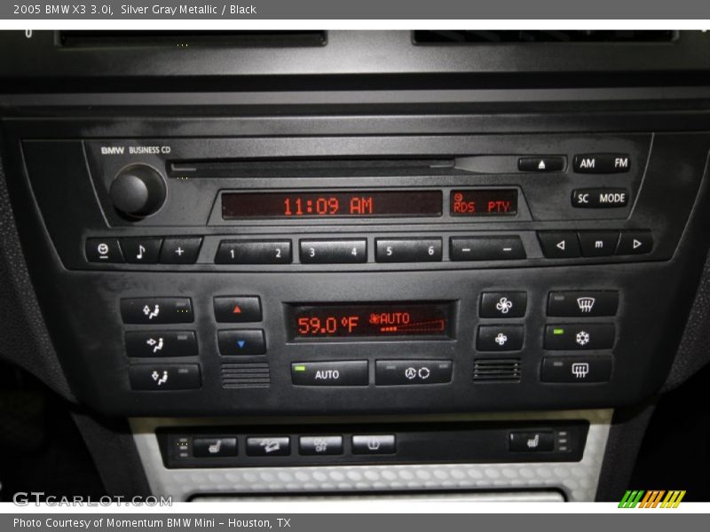 Silver Gray Metallic / Black 2005 BMW X3 3.0i