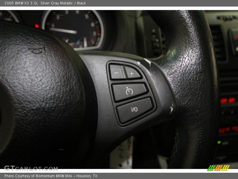Silver Gray Metallic / Black 2005 BMW X3 3.0i