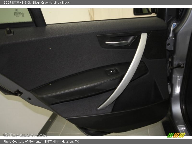 Silver Gray Metallic / Black 2005 BMW X3 3.0i