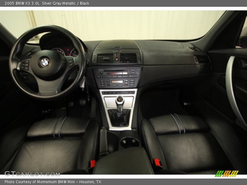 Silver Gray Metallic / Black 2005 BMW X3 3.0i