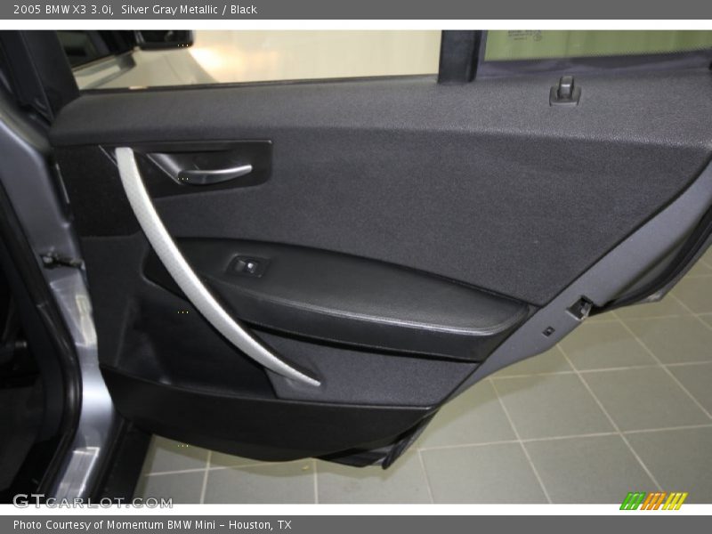 Silver Gray Metallic / Black 2005 BMW X3 3.0i