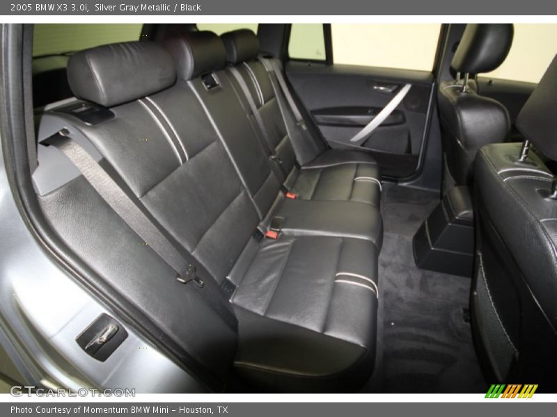 Silver Gray Metallic / Black 2005 BMW X3 3.0i