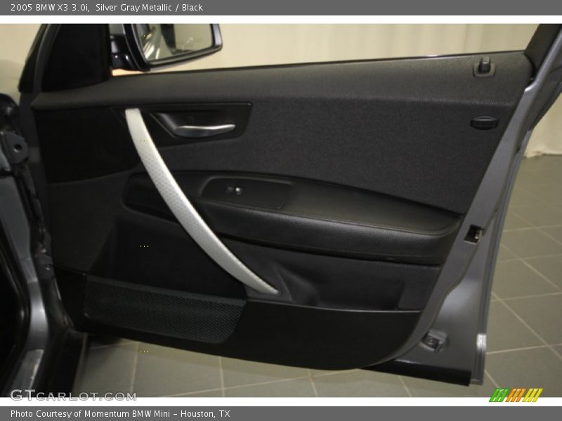 Silver Gray Metallic / Black 2005 BMW X3 3.0i