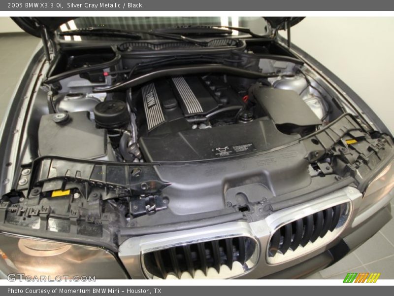 Silver Gray Metallic / Black 2005 BMW X3 3.0i