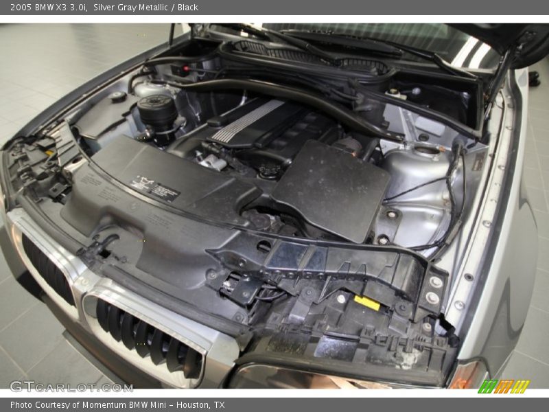 Silver Gray Metallic / Black 2005 BMW X3 3.0i
