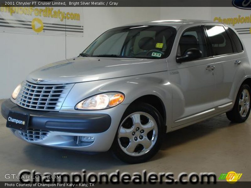 Bright Silver Metallic / Gray 2001 Chrysler PT Cruiser Limited