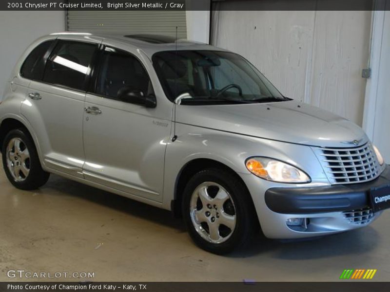 Bright Silver Metallic / Gray 2001 Chrysler PT Cruiser Limited