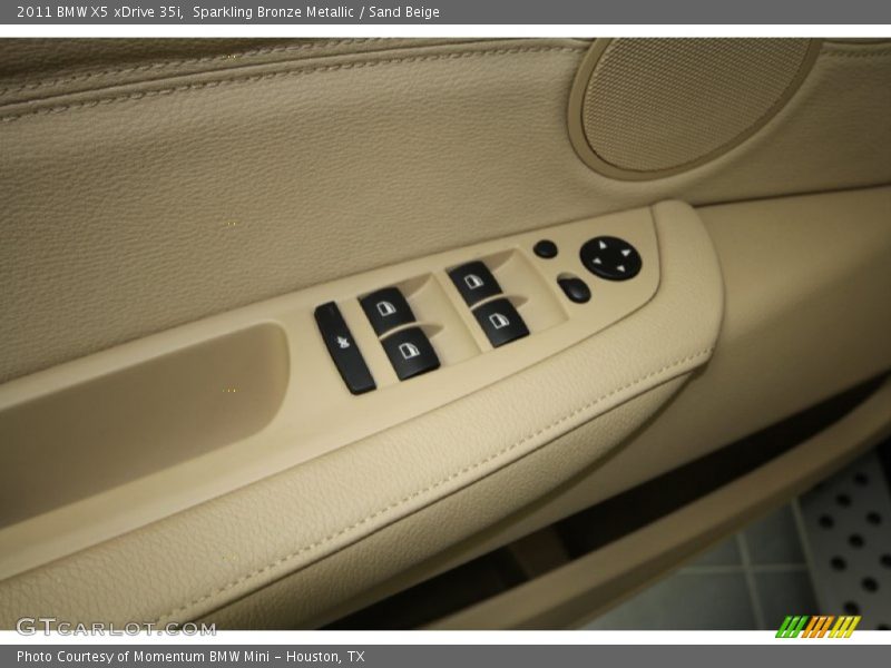 Sparkling Bronze Metallic / Sand Beige 2011 BMW X5 xDrive 35i