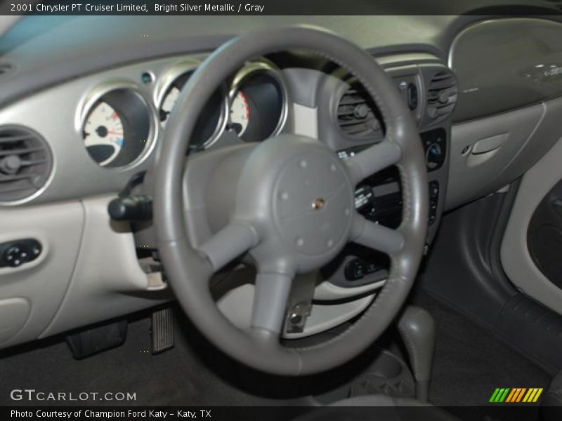 Bright Silver Metallic / Gray 2001 Chrysler PT Cruiser Limited