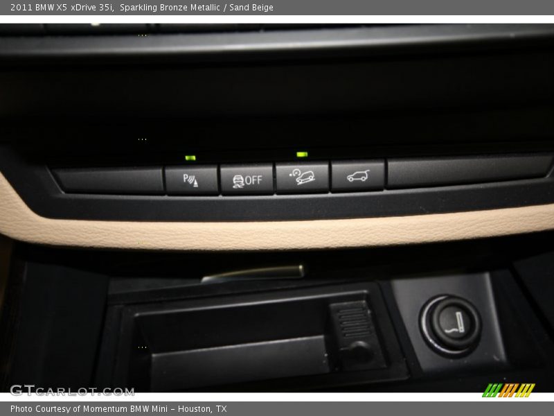 Sparkling Bronze Metallic / Sand Beige 2011 BMW X5 xDrive 35i