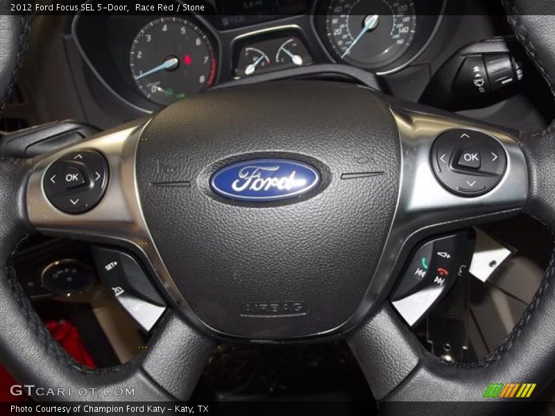 Controls of 2012 Focus SEL 5-Door