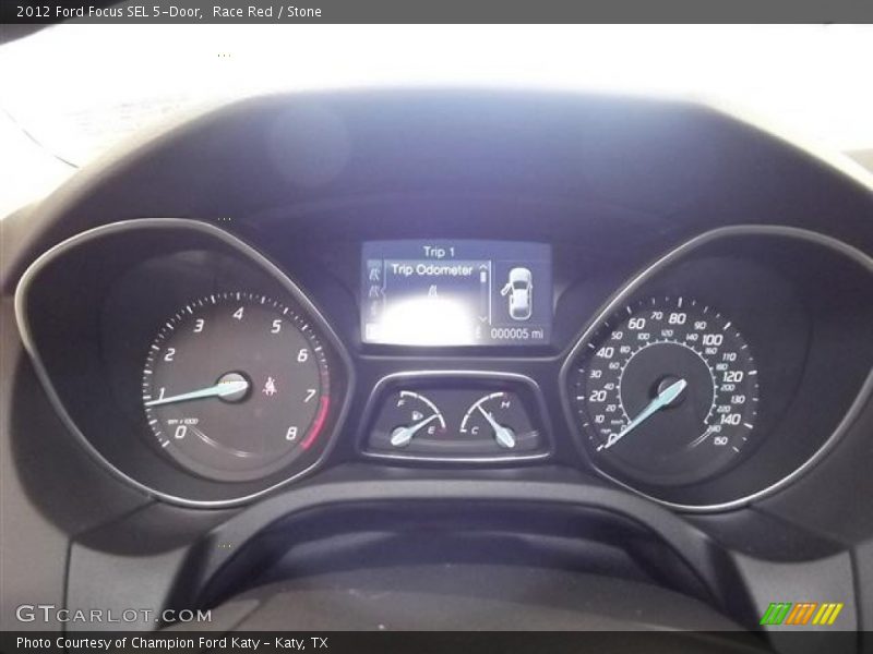  2012 Focus SEL 5-Door SEL 5-Door Gauges