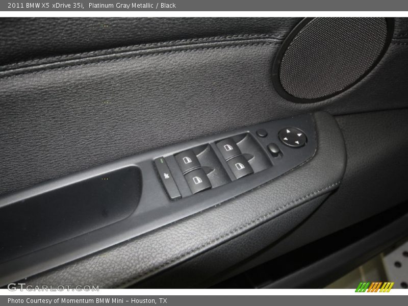 Platinum Gray Metallic / Black 2011 BMW X5 xDrive 35i