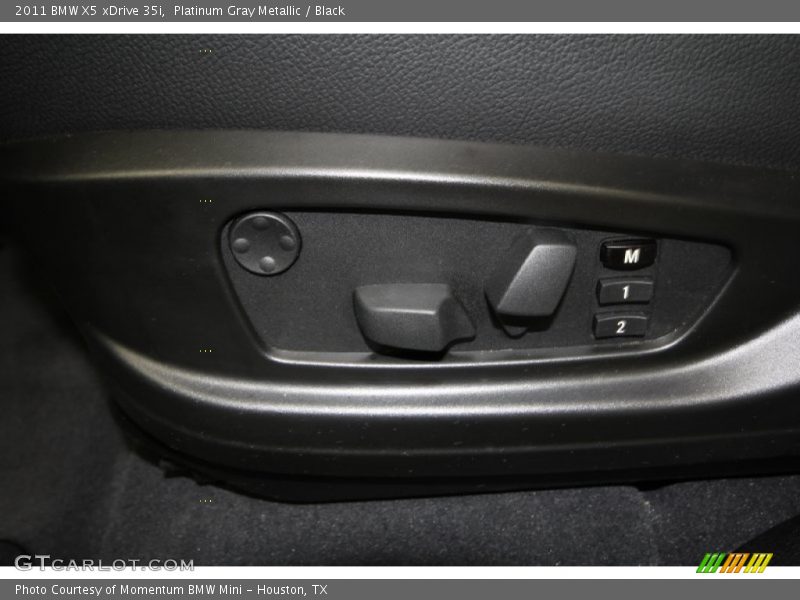 Platinum Gray Metallic / Black 2011 BMW X5 xDrive 35i