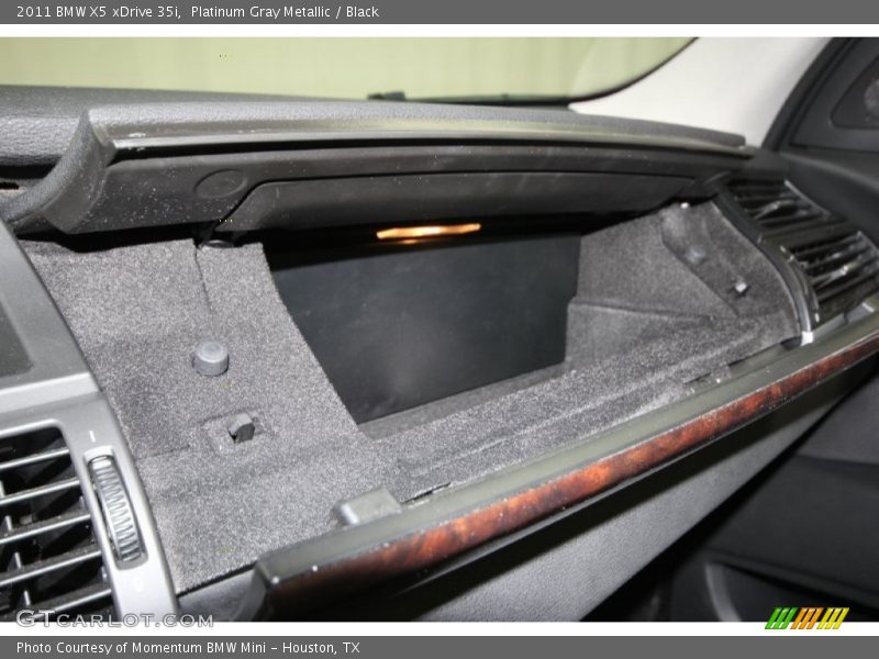 Platinum Gray Metallic / Black 2011 BMW X5 xDrive 35i