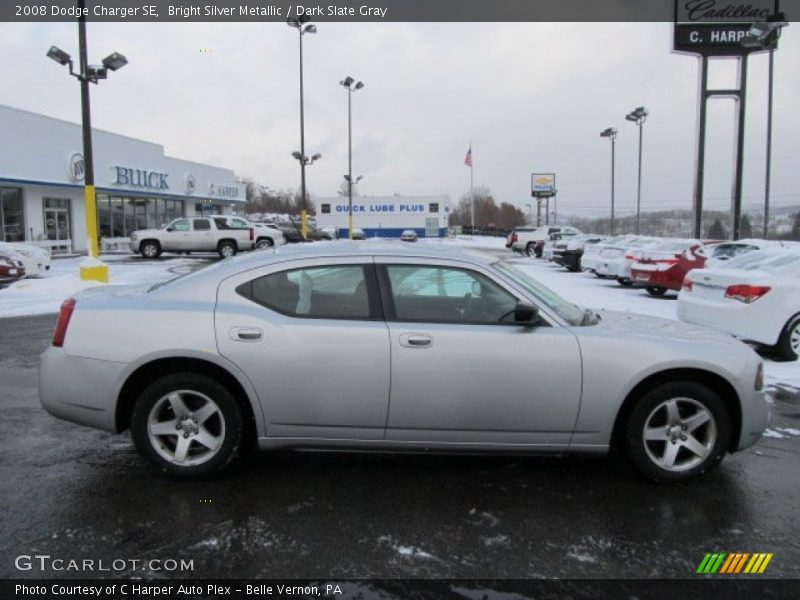 Bright Silver Metallic / Dark Slate Gray 2008 Dodge Charger SE