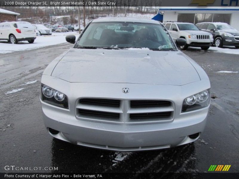 Bright Silver Metallic / Dark Slate Gray 2008 Dodge Charger SE