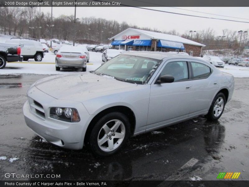Bright Silver Metallic / Dark Slate Gray 2008 Dodge Charger SE