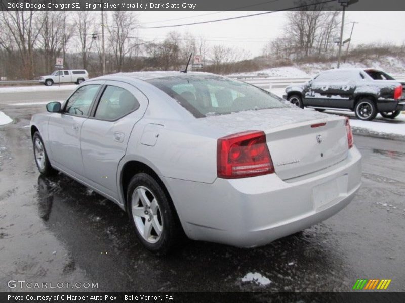Bright Silver Metallic / Dark Slate Gray 2008 Dodge Charger SE