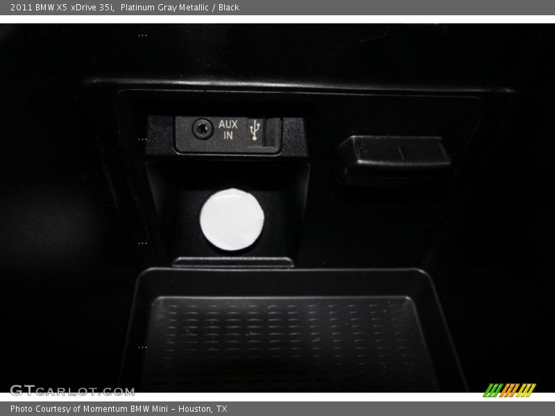 Platinum Gray Metallic / Black 2011 BMW X5 xDrive 35i