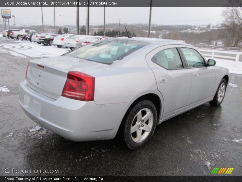 Bright Silver Metallic / Dark Slate Gray 2008 Dodge Charger SE