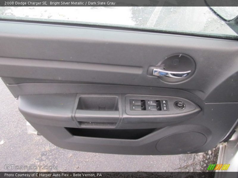 Bright Silver Metallic / Dark Slate Gray 2008 Dodge Charger SE