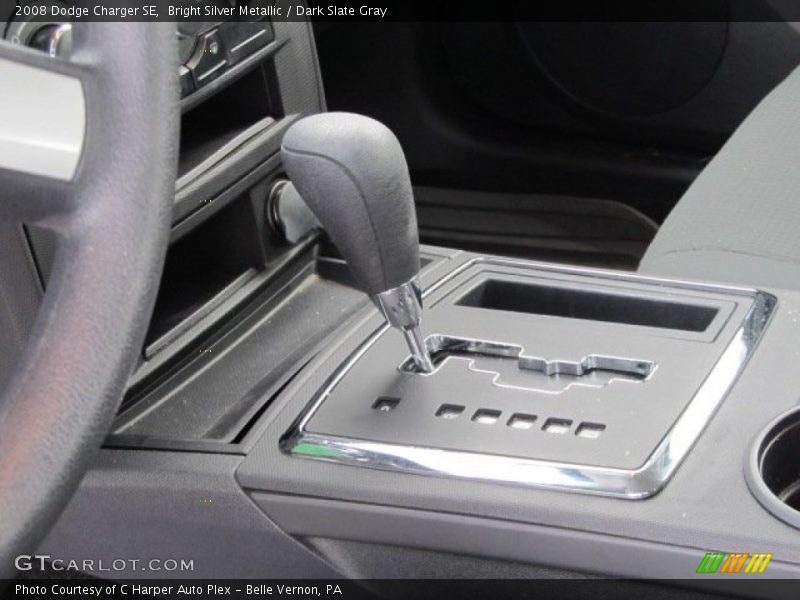 Bright Silver Metallic / Dark Slate Gray 2008 Dodge Charger SE