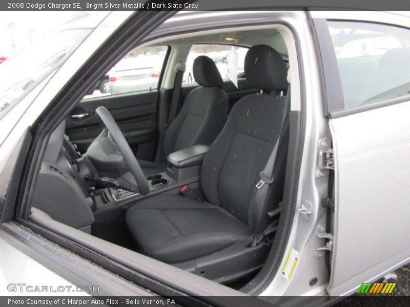 Bright Silver Metallic / Dark Slate Gray 2008 Dodge Charger SE
