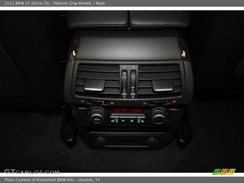 Platinum Gray Metallic / Black 2011 BMW X5 xDrive 35i