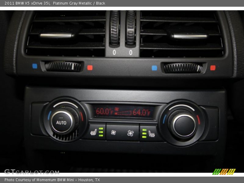 Platinum Gray Metallic / Black 2011 BMW X5 xDrive 35i