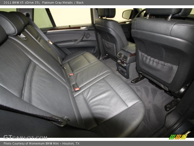 Platinum Gray Metallic / Black 2011 BMW X5 xDrive 35i