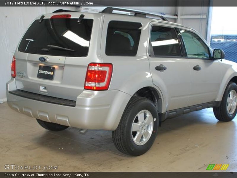 Ingot Silver Metallic / Stone 2012 Ford Escape XLT