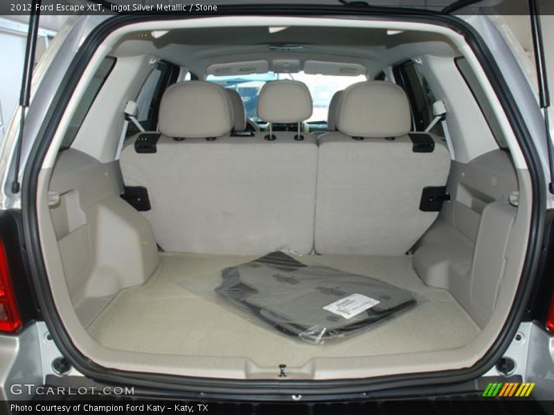 Ingot Silver Metallic / Stone 2012 Ford Escape XLT