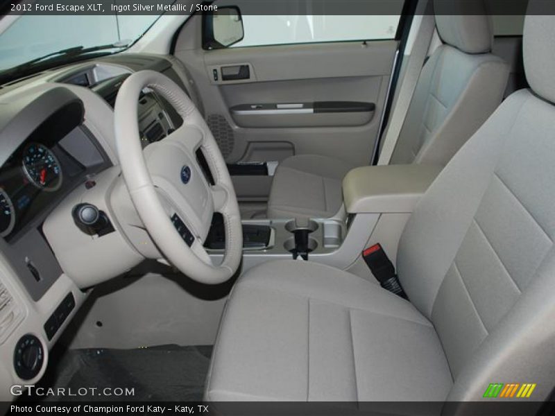 Ingot Silver Metallic / Stone 2012 Ford Escape XLT