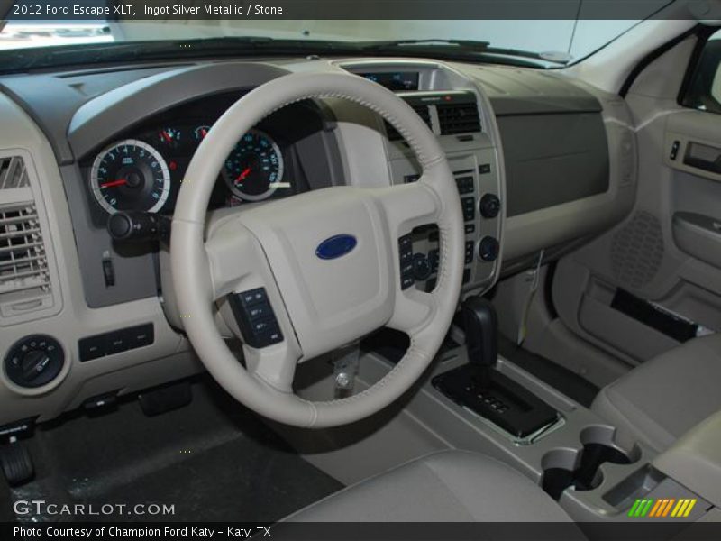 Ingot Silver Metallic / Stone 2012 Ford Escape XLT