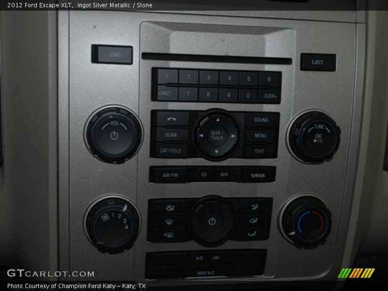 Ingot Silver Metallic / Stone 2012 Ford Escape XLT
