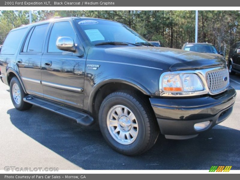Black Clearcoat / Medium Graphite 2001 Ford Expedition XLT