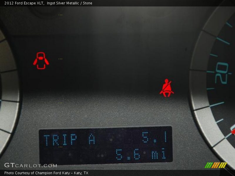 Ingot Silver Metallic / Stone 2012 Ford Escape XLT